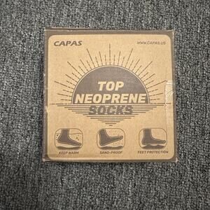 CAPAS 2mm Neoprene Socks Sand Proof Wetsuit Socks Feet Protection Anti Slip